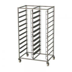 Tray trolley for thermoboxes with 2x10 levels