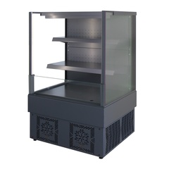 Refrigerating display unit with coloring