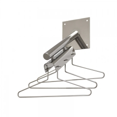 Wall mounted clothes hanger
