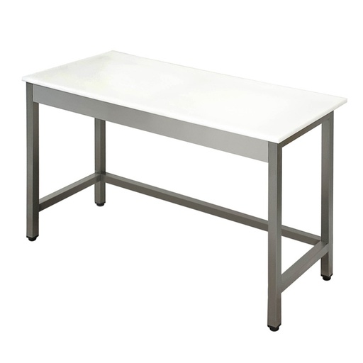 Preparation table with polypropylene worktop