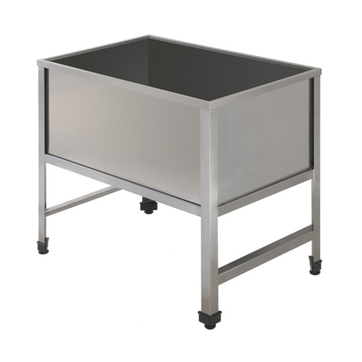 Single sink unit with angle profiles