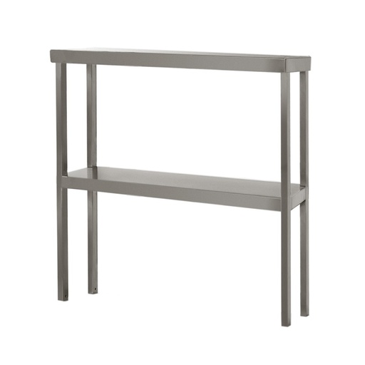 Double shelf for table